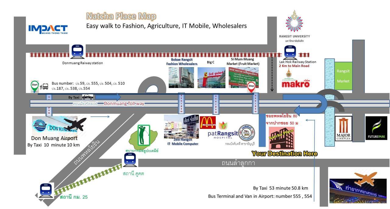 Natcha Place Rangsit Donmuang Ngoại thất bức ảnh